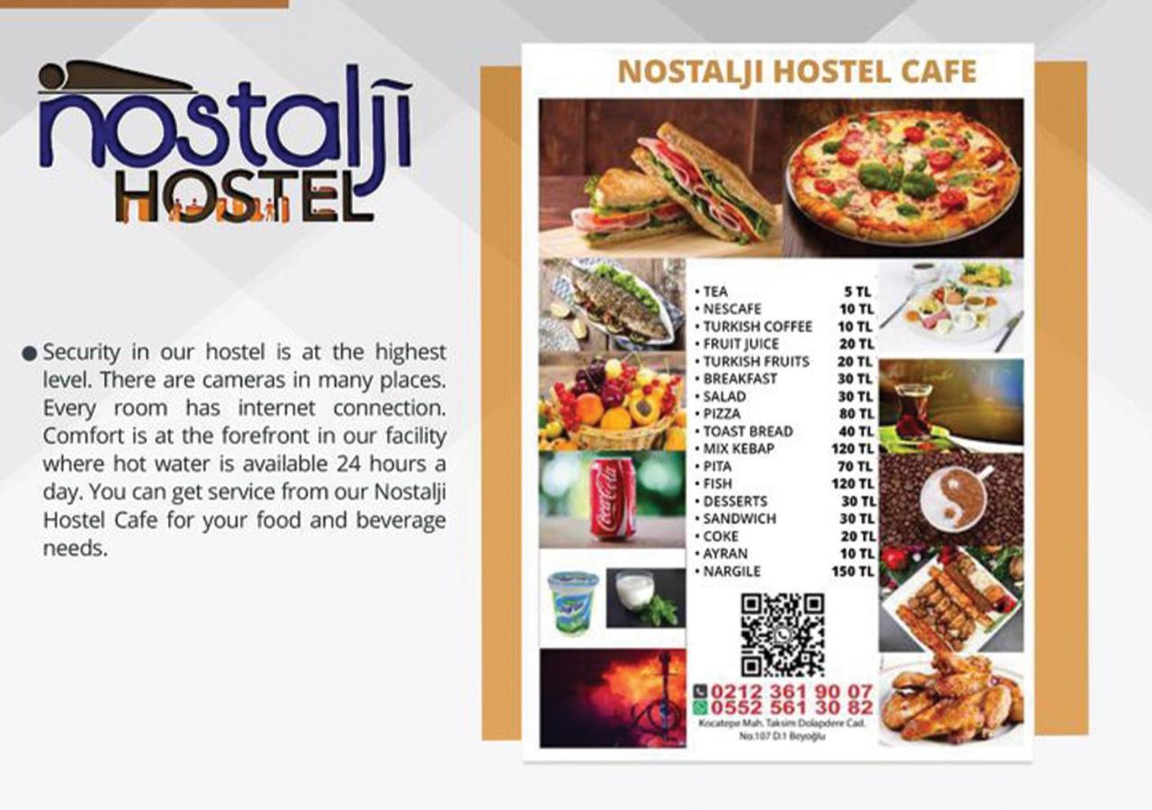 Nostalji Hostel Istambul Extérieur photo